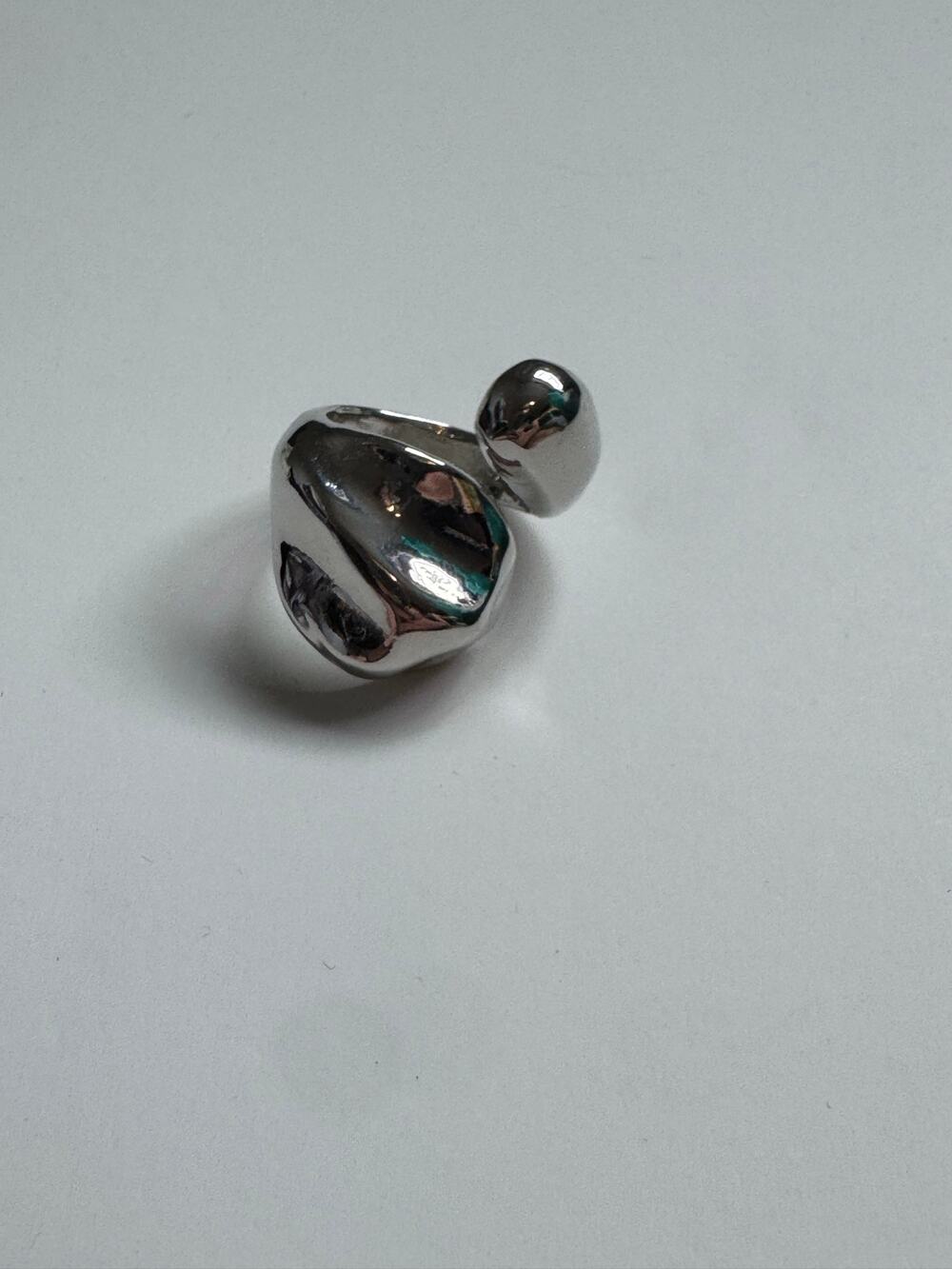 Silver Wrap Ring size 6